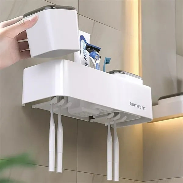 Multifunctional Toothbrush Holder