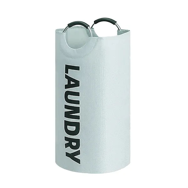 Foldable Waterproof Oxford Laundry Basket with Handles