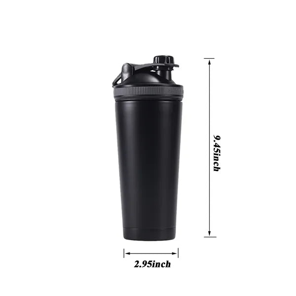 25 Oz Stainless Steel Shaker Bottle
