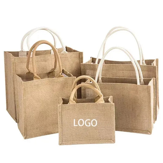 Eco-Friendly Burlap Tote Bag