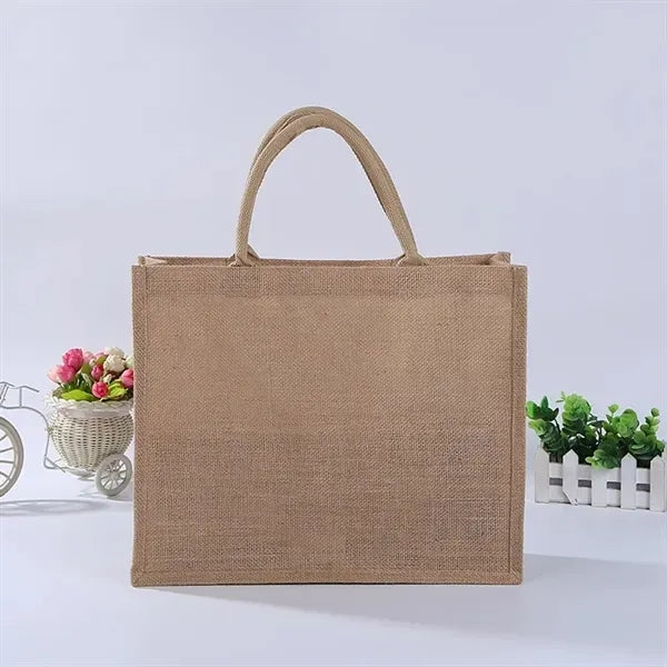 Eco-Friendly Burlap Tote Bag