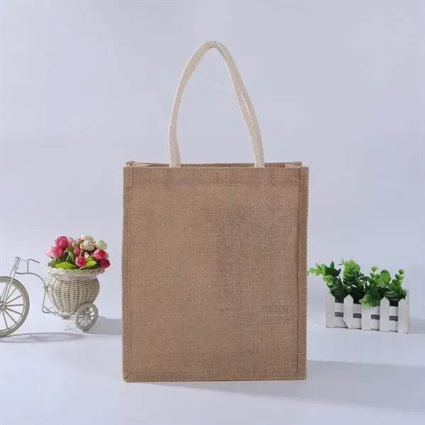 Eco-Friendly Burlap Tote Bag