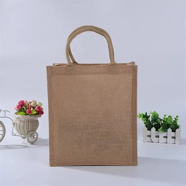 Eco-Friendly Burlap Tote Bag