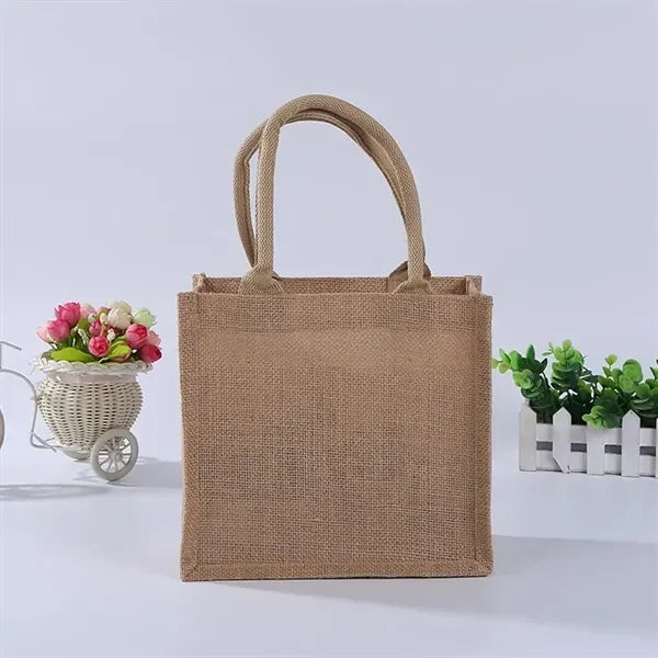 Eco-Friendly Burlap Tote Bag