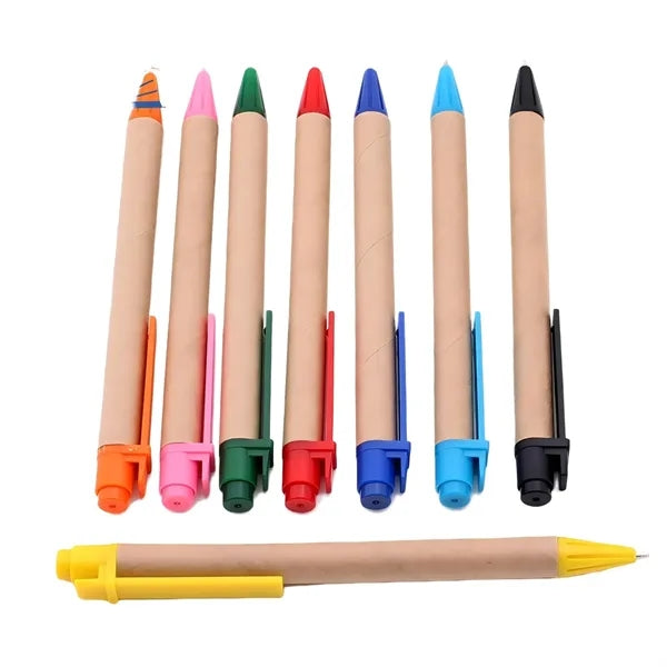 Recycled paper ballpoint pen