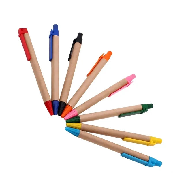 Recycled paper ballpoint pen