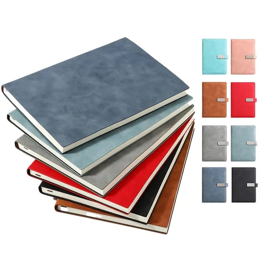 Magnetic Closure PU Leather Business Notebook