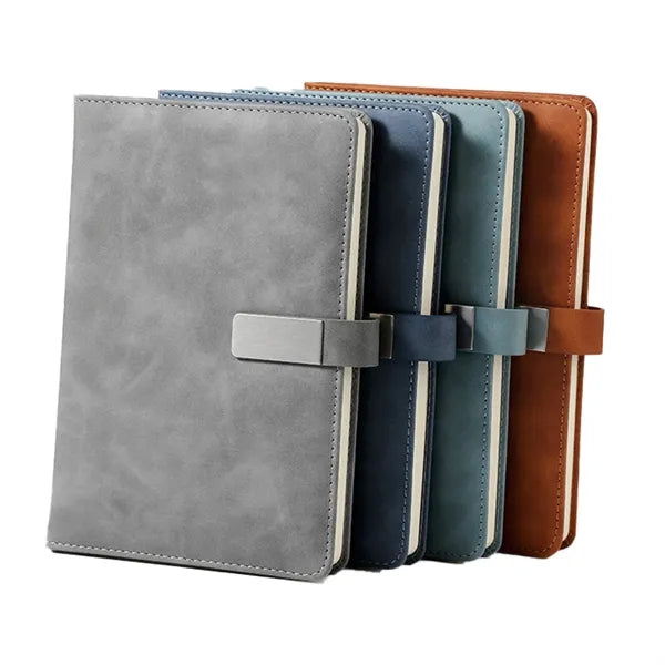Magnetic Closure PU Leather Business Notebook