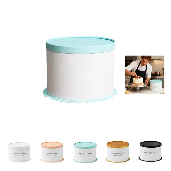 Round Tube 6 Inch Paper Cake Box