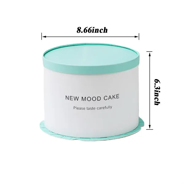 Round Tube 6 Inch Paper Cake Box