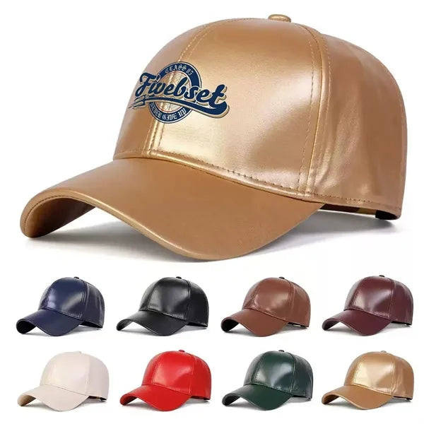 PU baseball cap