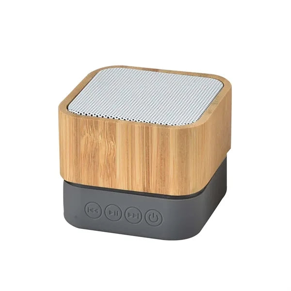 Bamboo Waterproof Wireless Speaker