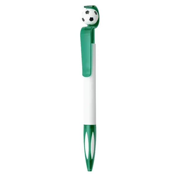 Fun Soccer Design Plastic Ballpoint Pen