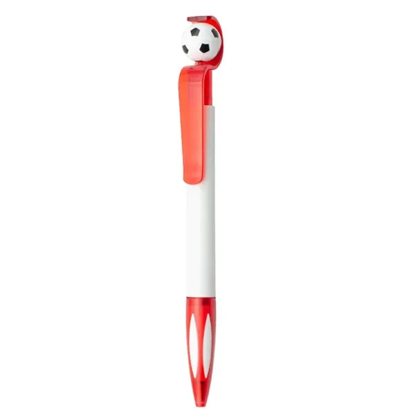 Fun Soccer Design Plastic Ballpoint Pen