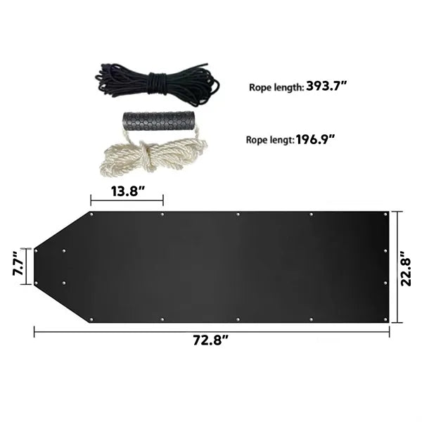 Multi-Purpose Gear Dragging Sled Pad For Hunting & Camping