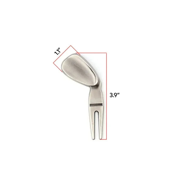 Golf Club Shape Divot Repair Tool