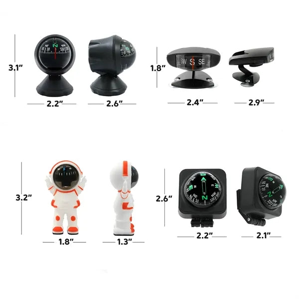 Dashboard Mount Car Compass
