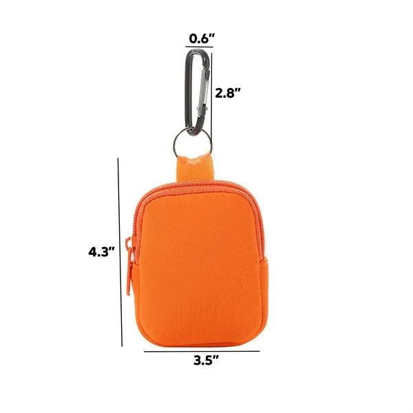 Neoprene Mini Coin Pouch