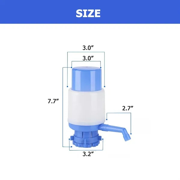 Manual Water Pump Dispenser For Gallon Bottles