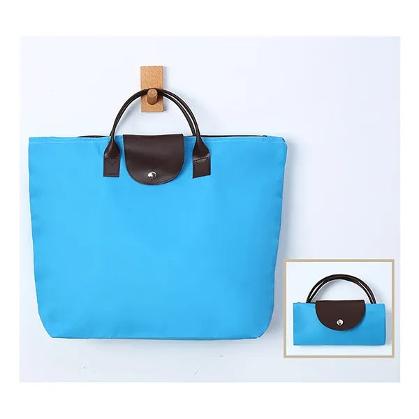 Foldable 600D Oxford Shopping Tote Bag