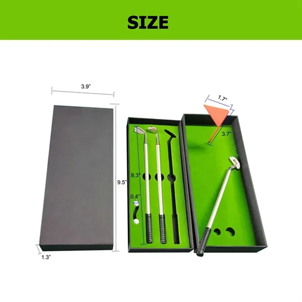 Creative Golf Ballpoint Pen Gift Set