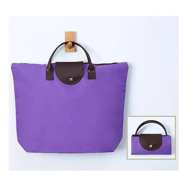Foldable 600D Oxford Shopping Tote Bag