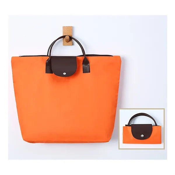 Foldable 600D Oxford Shopping Tote Bag