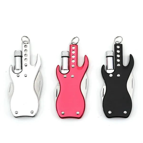 Compact 3-in-1 Outdoor Utility Keychain Tool