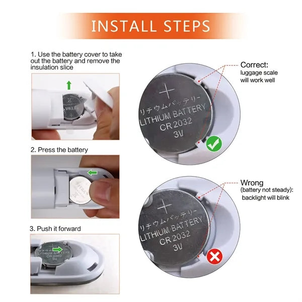 Digital Handheld Luggage Scale