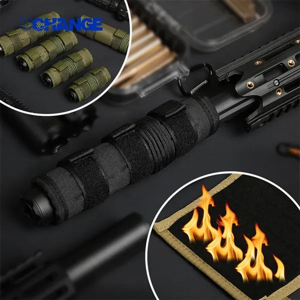 Tactical Suppressor Protective Cover Sleeve