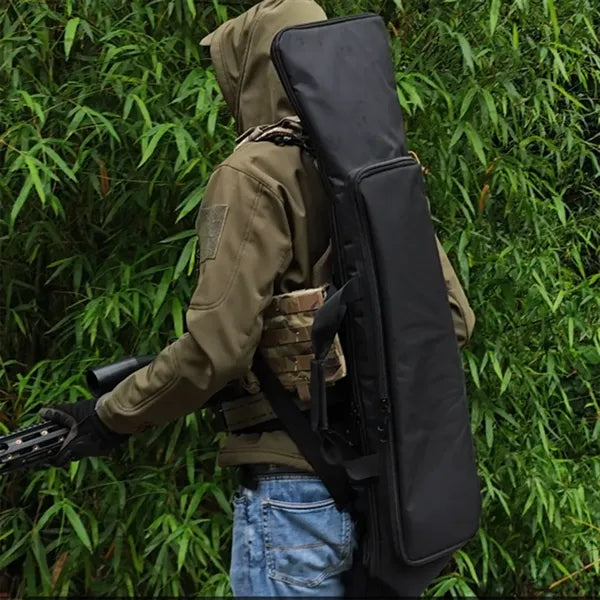 Padded Rifle Soft Case With Backpack Straps