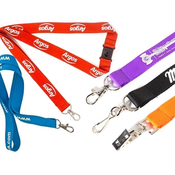 5/8" Custom Polyester Lanyards-A