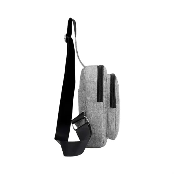 Crossbody Backpack Sling Bag With Earphone Jack
