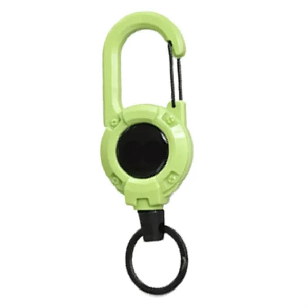Retractable Wire Keychain Durable Outdoor Utility Emergency
