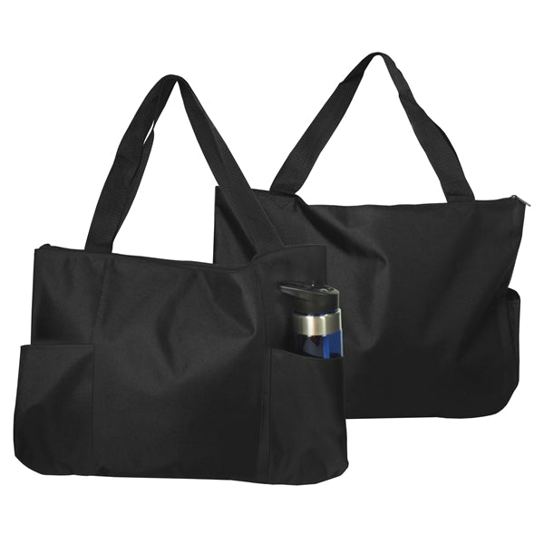 Zippered Meeting Tote 19"W x 14"H