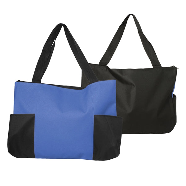 Zippered Meeting Tote 19"W x 14"H