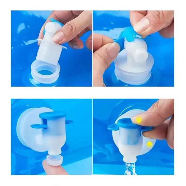 1.32 Gal Foldable Water Storage Bag and Tank Container