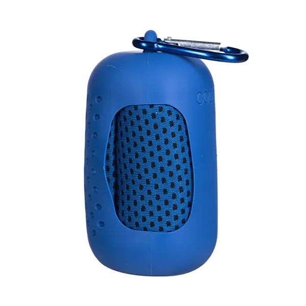 Portable Mini Silicone Set Cold Towel