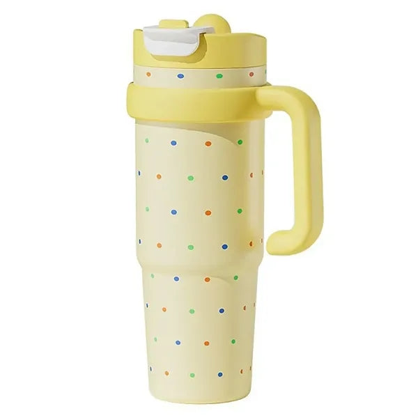 Big Mac Large Capacity Straw Insulated Cup