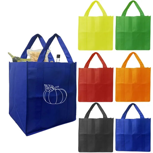 12 5/8"W x 15" H x 10"D Large Non-Woven Tote Bag