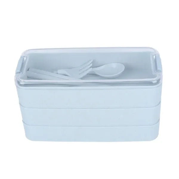 3 In 1 Wheat Straw Lunch Box