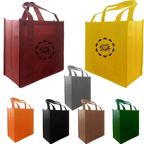 12 5/8" x 15" x 6" Non-Woven Tote Bag