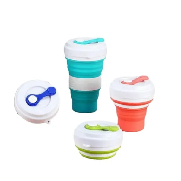 12 oz Collapsible Silicone Water Bottle