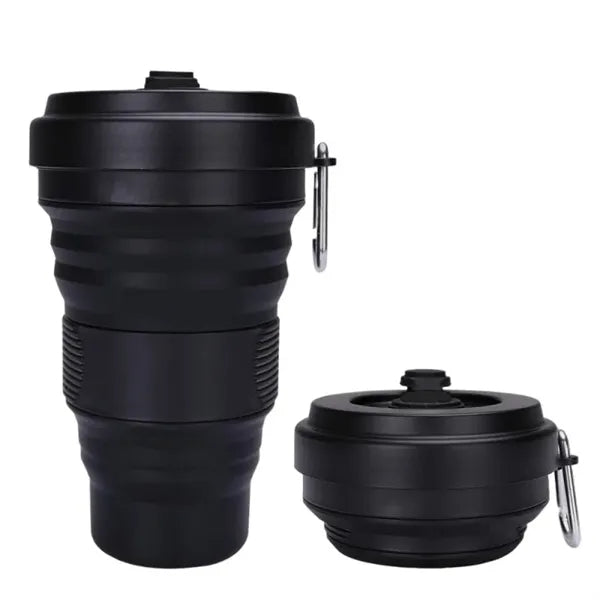 12 oz Collapsible Silicone Water Bottle