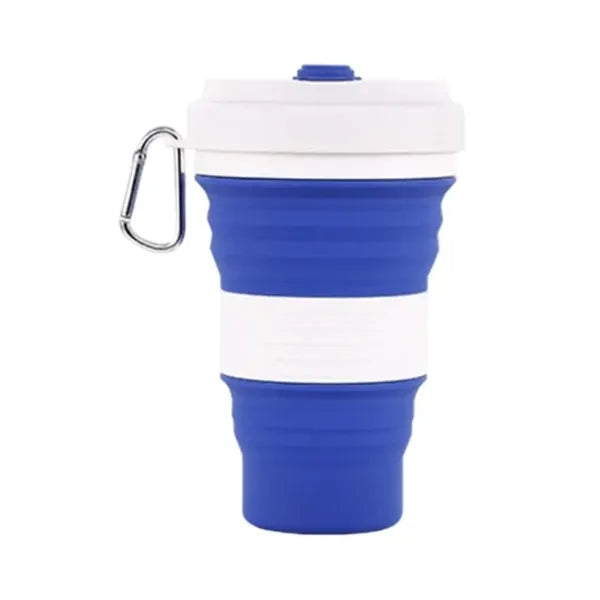 12 oz Collapsible Silicone Water Bottle