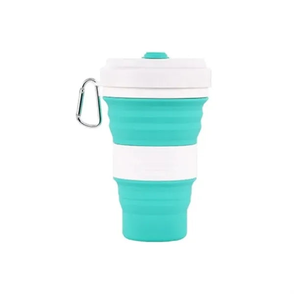 12 oz Collapsible Silicone Water Bottle