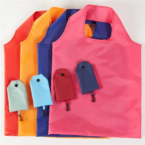 Foldable Waterproof Polyester Shopping Tote Bag