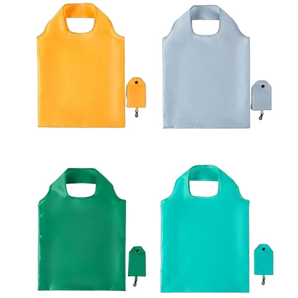 Foldable Waterproof Polyester Shopping Tote Bag