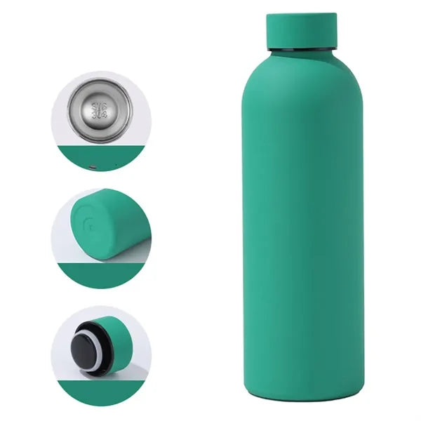 17 Oz Vacuum Insulated Stainless Steel Water Bottle