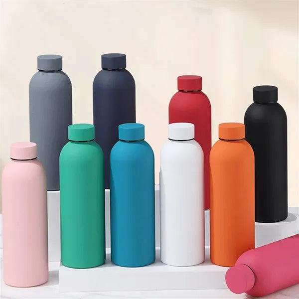 17 Oz Vacuum Insulated Stainless Steel Water Bottle